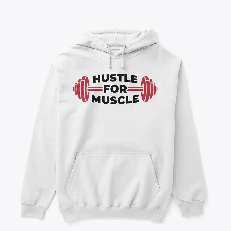 Hustle For Muscle Black Design